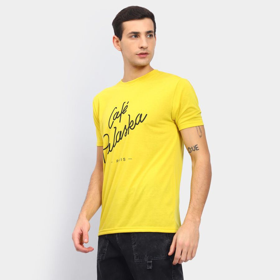 Men's T-Shirt, Yellow, large image number null